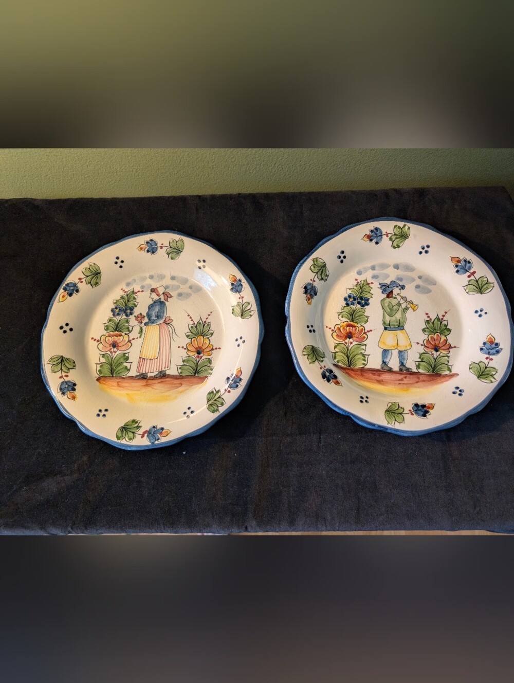 Jay Wilfred Andrea by Sadek Decorative Portugal Plates